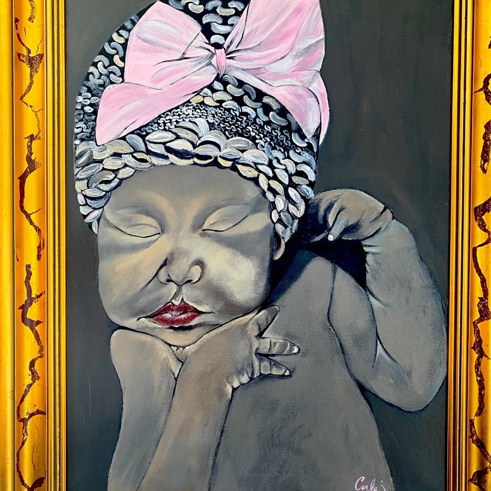 Acrylic painting